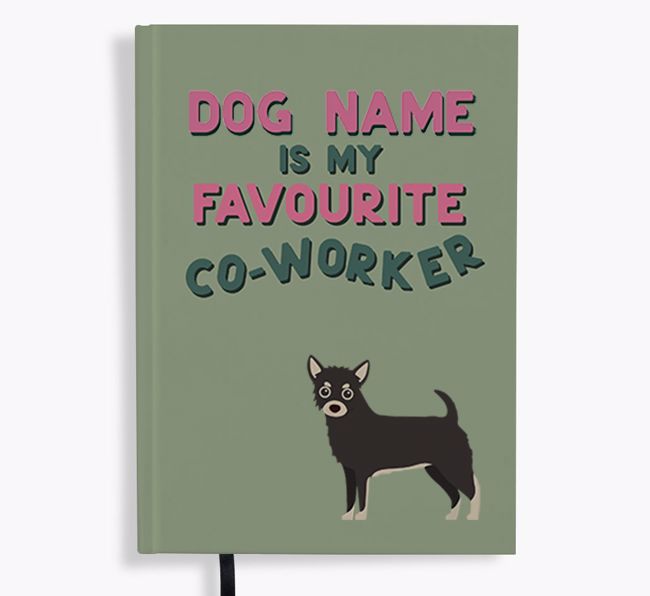 Favourite Co-Worker: Personalised {breedFullName} Notebook